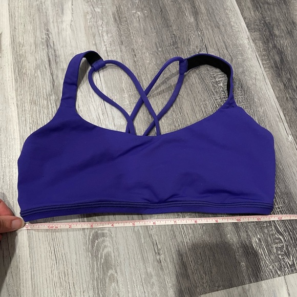Lululemon Free to Be Bra - Wild Light Support, A/B Cup Size 6 - Picture 4 of 6